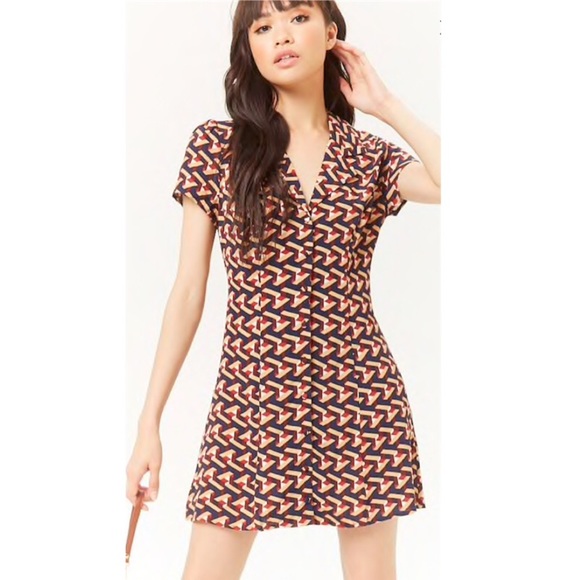 forever 21 multicolor dress